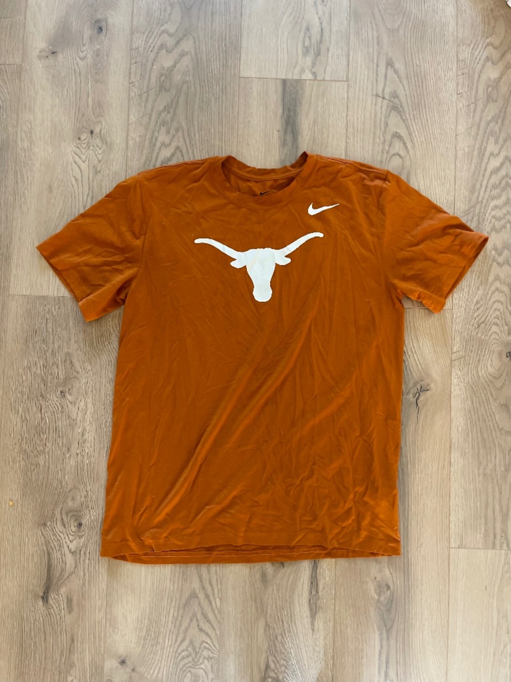 Nike Texas Longhorns Football Sports Tee Shirt